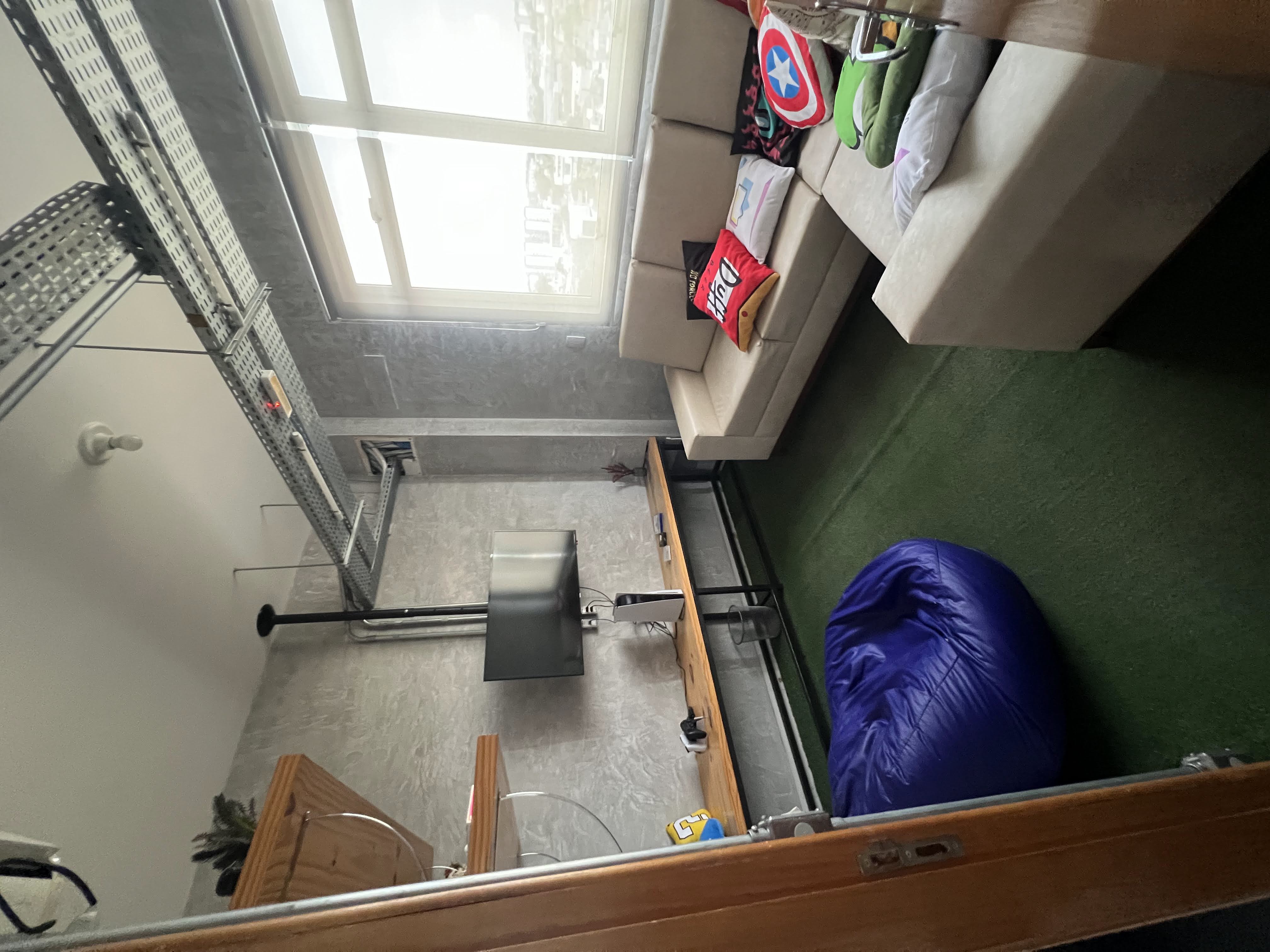 Sala de descanso do Inconfidência em Betim
